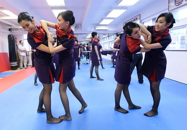 flight attendants